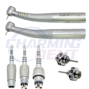 Высокоскоростной наконечник для стоматологической воздушной турбины со светодиодом 9000L + 1 роторный картридж очаровательный быстрый источник питания для машины - Product Image 4