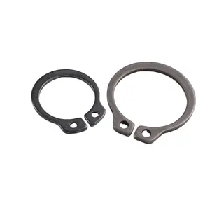 Anillos de retención de acero de óxido negro M11 DIN471 personalizados Anillos de retención externos