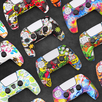 Vente chaude contrôleur étui PS5 anti-dérapant Silicone peau housse de protection pour PS5 DualSense contrôleur sans fil