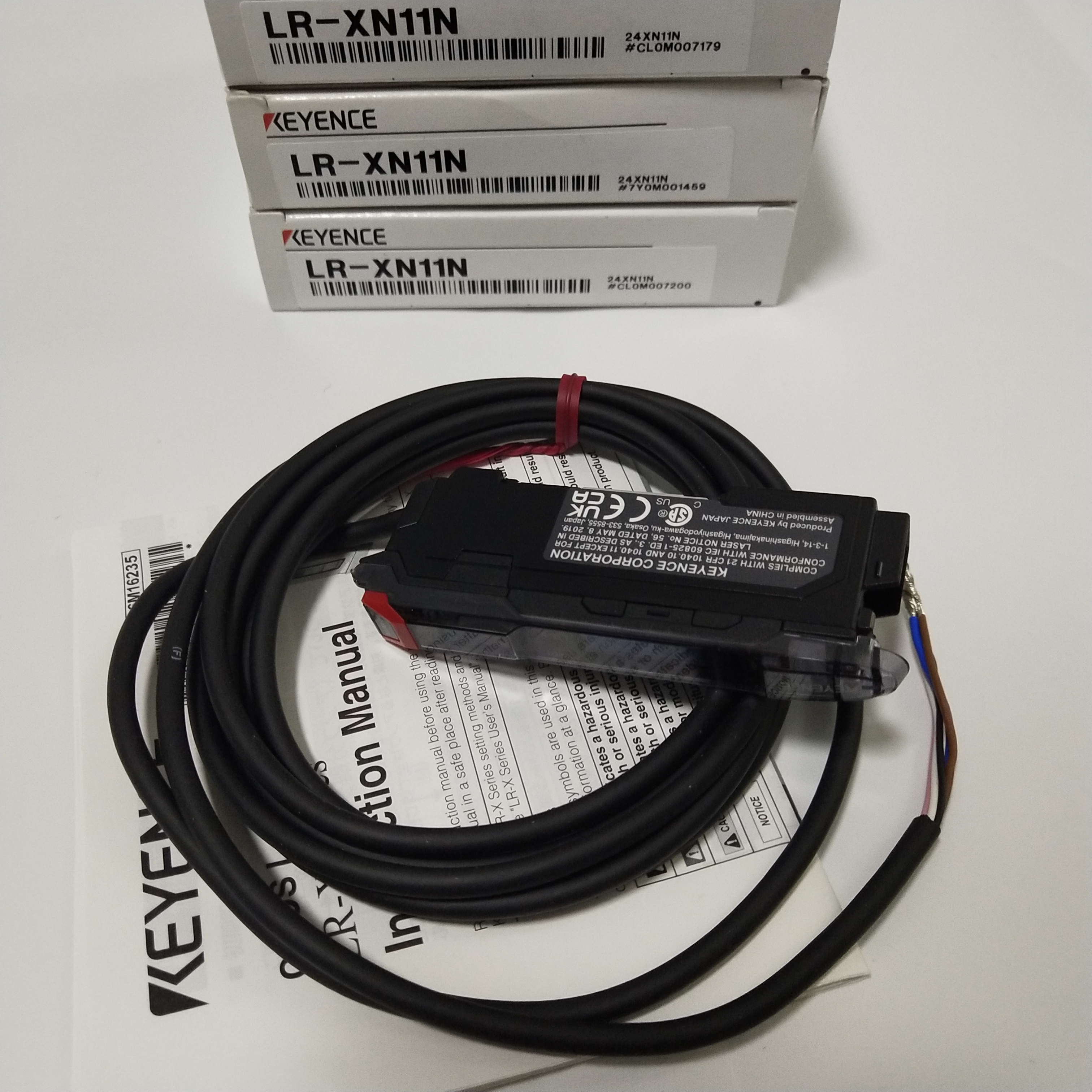 Original KEYENCE LR-XN11P Laser Sensor - Separate Amplifier