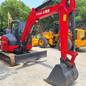 Excavatrice sur chenilles Kubota KX163-5 d'occasion en bon état mini pelleteuse d'occasion Kubota KX163-5 en vente - Product Image 4