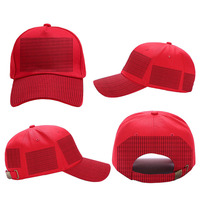Gorras de Béisbol de Cinco Paneles de Algodón Puro con Logotipo Bordado Personalizado al por Mayor