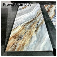 Panneau mural en PVC imitation marbre blanc, feuille de marbre UV écologique, résistant au feu et aux intempéries, revêtement SPC pour hôtel