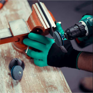 Afilador de cuchillas <span class=keywords><strong>para</strong></span> cortacésped, <span class=keywords><strong>piedra</strong></span> de <span class=keywords><strong>afilar</strong></span> de una o dos cubiertas, accesorios <span class=keywords><strong>para</strong></span> herramientas de energía eólica, herramienta de <span class=keywords><strong>taladro</strong></span> de molienda Universal - Product Image 6