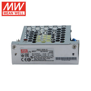 平均井PSC-35A-C 35W <span class=keywords><strong>3.3</strong></span> * <span class=keywords><strong>2</strong></span>英寸单输出13.8V UPS电源，带电池充电器功能 - Product Image 2