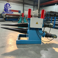 Équipement de laminage et de formage de plaques coniques à performance stable, machine à laminer les tôles en cône durable