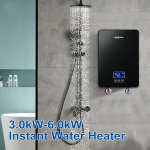 เครื่องทำน้ำอุ่นไฟฟ้าแบบทันที 220-240V 3000-6000W ควบคุมด้วยระบบสัมผัส ให้ความร้อนเร็ว ประหยัดพลังงาน สำหรับโรงแรม เชิงพาณิชย์ IPX4 สมาร์ท - Product Image 6
