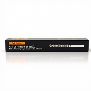 Hss-Co Twist <b>Drill</b> <b>Bit</b> Ta1072 Bright Self Centering <b>Long</b> Series Universal For All Materials - Product Image 2