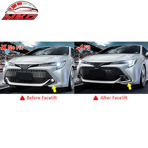 Adapté pour Toyota Corolla Auris 22-25, lèvre de pare-chocs avant, spoiler ABS, séparateur noir mat, accessoire extérieur de haute qualité - Product Image 2