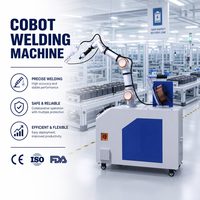 Station de soudage cobot complète avec alimentateur de fil, torche de soudage, système de gaz, prête à souder, kit cobot prêt à l'emploi
