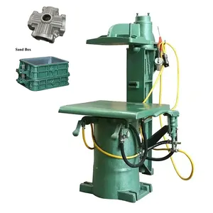 China Foundry Cast Iron Sand Molding Machine Clay Sand Jolt Squeeze Molding Machine For Manhole Cover Casting