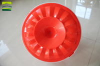 Système automatique d'alimentation et d'abreuvement en plastique pour volailles, élevage au sol, poulets de chair, poules reproductrices, état neuf