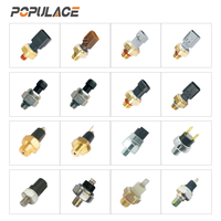 Sensor sakelar tekanan minyak 1/4 NPT populer 1/8 Sensor tekanan minyak