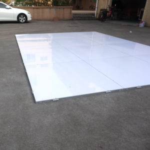 พื้นเต้นรำแบบพกพาไม้ขนาด 4x4 ฟุต ติดตั้งง่าย สไตล์เรียบง่าย - Product Image 5