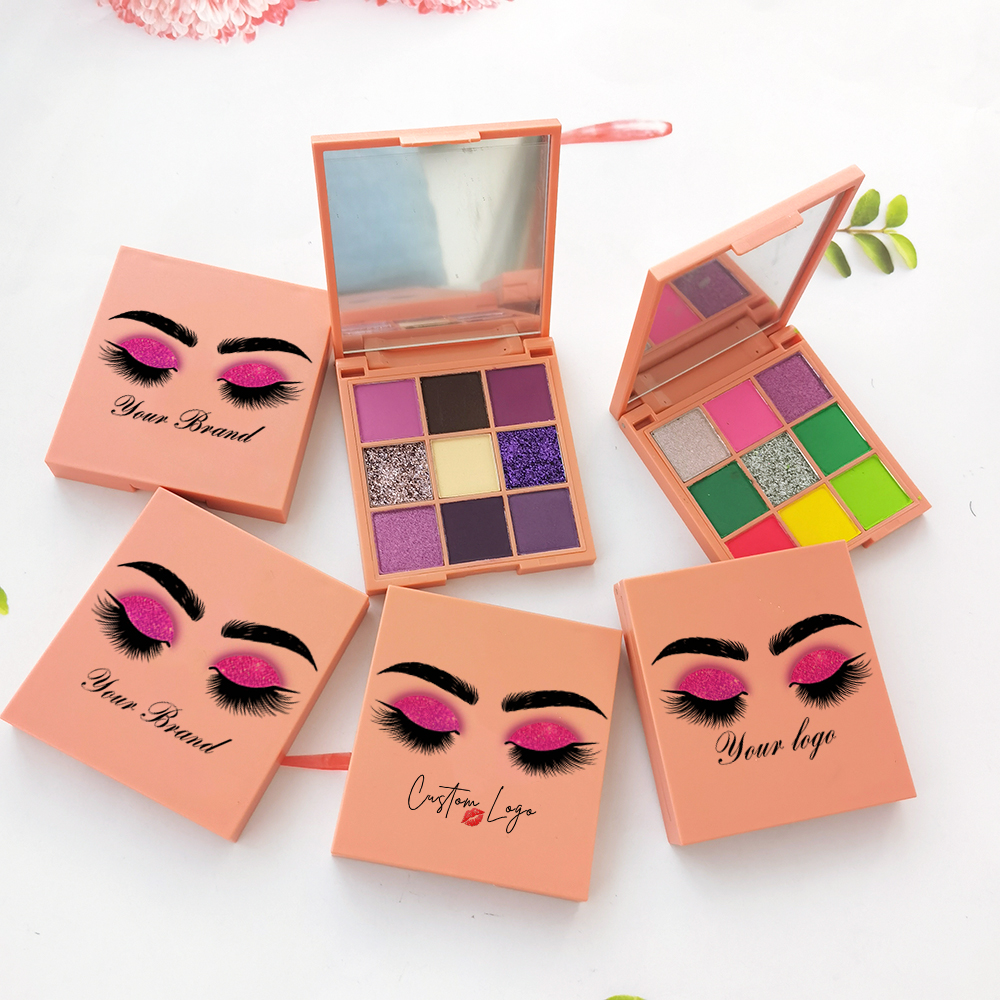 iu palette 付属品全て揃ってます Private Label OEM Eyeshadow Palette with Pearl Pigment