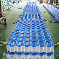 Tuile de Toiture en Résine Synthétique Prix Usine 1050mm PVC ASA Style Bardeau Bambou Imperméable Anti-Âge pour Hôtels et Écoles