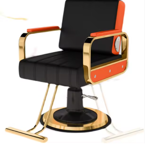 Sillón de Barbería Moderno y Contemporáneo de Acero Inoxidable para Salones, Barberías, Spas, Peluquerías y Salones de Belleza - Product Image 5