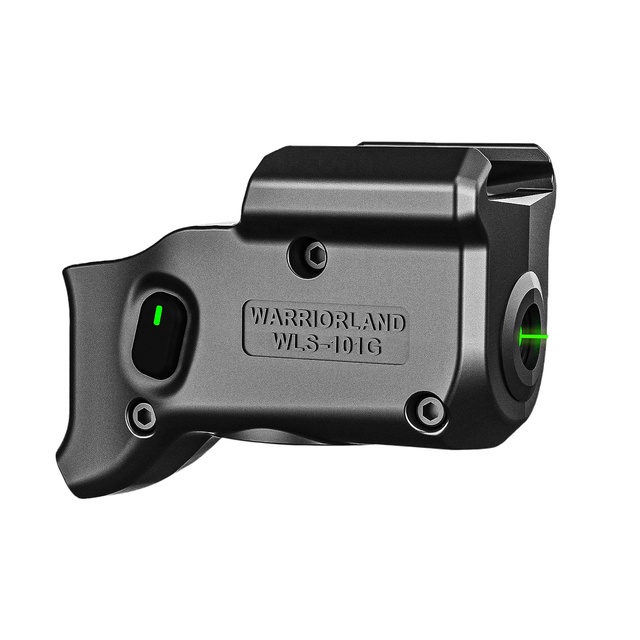 Warriorland Popular Green Laser Self-defense Gun Light with Tail Switch