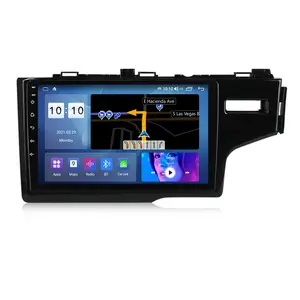 Mekede MS 8-Core 8+128GB IPS Screen Car DVD Player video Vehicle mounted display for Honda Jazz Fit 2014 2015