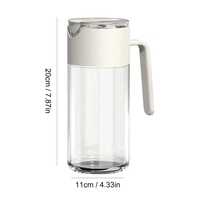 Distributeur automatique de sauce soja à huile à retournement automatique de grande capacité de 550ml pour la cuisine