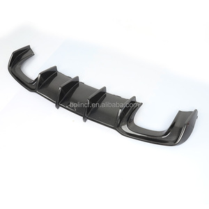 <span class=keywords><strong>K</strong></span> Style fibre de carbone voiture pare-chocs arrière lèvre Bodykit diffuseur becquet pour Audi A3 SLINE/S3 2017-2020 berline Version - Product Image 3