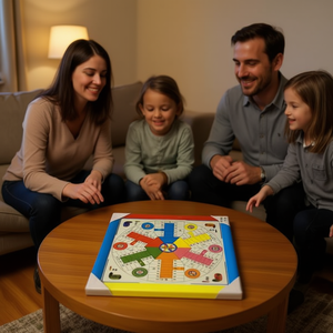 Gioco da Tavolo Parchis 18555 Ref Gioco con Dadi Colorati per Divertimento in Famiglia - Product Image 3