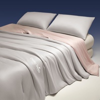 Couette de luxe personnalisée en polyester ultra-doux avec rembourrage intérieur, sensation nuageuse, idéale pour l'hôtel et l'hiver
