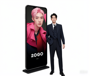 จอแสดงผลดิจิทัลแบบตั้งพื้นขนาด 43 นิ้ว พร้อมหน้าจอสัมผัส LCD สำหรับโฆษณาในร่ม - Product Image 1