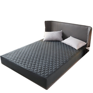Protector impermeable para colchón de cama, <span class=keywords><strong>funda</strong></span> ajustada transpirable y silenciosa en forma de <span class=keywords><strong>esterilla</strong></span> Mahjong - Product Image 3