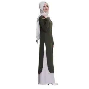 Conjunto de 2 peças para mulheres, roupa murah borong kurung, roupa islâmica vietnamita, roupa moden com renda, mais novo design, mais novo, 2024