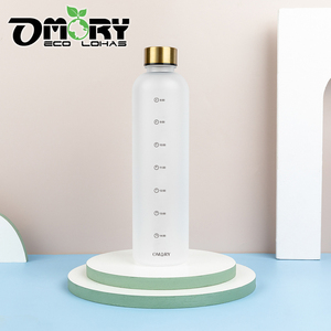 OMORY Time Matte Lightweight Water <b>Bottle</b> 1000ML OutdoorPortable <b>Bottle</b> Daily Drinking Kettle <b>Bottle</b> - Product Image 1