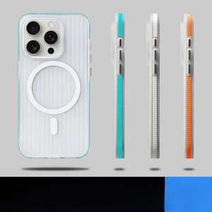 Funda Magnética para iPhone 17 Pro con Textura Corrugada Mate, Protección Completa Anti-Caídas para Apple 16 - Product Image 1