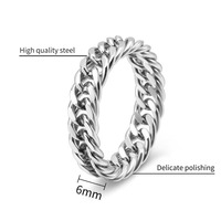 Bijoux en or imperméables et inaltérables, plaqués or 18 carats, en acier inoxydable, chaîne creuse torsadée, bague pour femme et homme