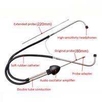 Stéthoscope universel pour cylindre automobile, outil de diagnostic de moteur de voiture, camions, motos, outil de diagnostic sensible pour mécaniciens