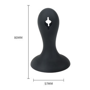 Boro silikat Anal Plug Prostata-Massage gerät G-Punkt-Massage gerät Adult Temperature mpfindliches Spielzeug für Anfänger und Fort geschrittene - Product Image 1