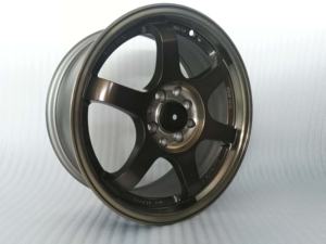 5X120 5x113.1 <span class=keywords><strong>16</strong></span>นิ้ว <span class=keywords><strong>Te37</strong></span>แข่งรถ <span class=keywords><strong>Volk</strong></span> สำหรับเทสลารุ่น3 jdm ล้อรถยนต์สีบรอนซ์มีประสิทธิภาพสูง - Product Image 3