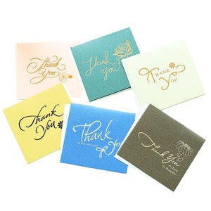 Cartes de vœux miniatures en or recyclé avec estampage doré, cartes de vœux pliées de luxe faites à la main avec impression de logo - Product Image 6
