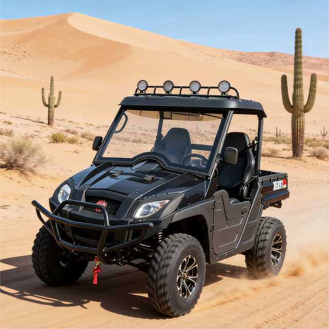 2026 Hot Sale RC Jeep 350cc 2WD 4WD Gas Electric Utility ATV 2 Seater CE Certified 150-250HP Low Maintenance High Speed