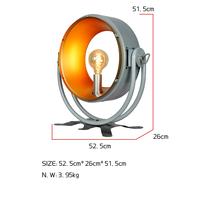 Redsun Retro Light 40W, anneau doré et RGB pour la décoration de scène, événement DJ, nouvelle lumière rétro, projecteurs