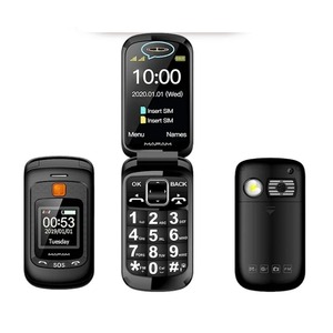 F899 Flip Senior Telefone Móvel 2.4 \ "Dois Display <span class=keywords><strong>Quick</strong></span> SOS & Fast Dial à prova de choque com tocha e botão para idosos - Product Image 6