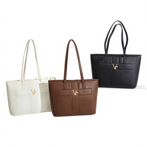 Bolso de Hombro de Cuero PU de Gran Capacidad, Estilo Vintage, de Alta Calidad y Lujo para Mujer - Product Image 1