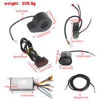 Kit de Contrôleur XFY Xiaomi 4 Mi4 PRO 36V 500W, Panneau d'Instrument Principal, Feux Avant et Arrière, Câbles de Communication