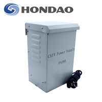 Fuente de Alimentación HFC para CATV de Interior Hondao, 15A 90VAC, Cable Coaxial para Sistema CATV con 1 Año de Garantía