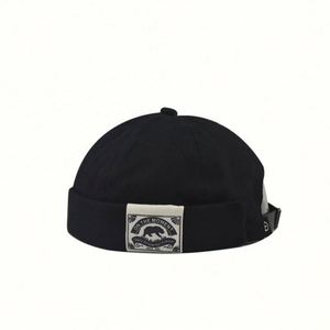 Wholesale Factory Custom Brimless Baseball Cap for Men's Adjustable Formal Sporty Cotton Puff Printing - Product Image 4