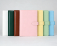 Brauner Luxus-Ringbuch-Organizer mit Tagesplaner-Einlagen Planer-Set Ringbuch-Set Personalisierter Planer-Einband