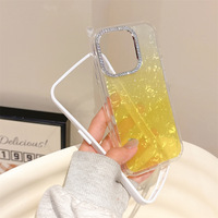 Étui de luxe pour téléphone portable intelligent Marvel Anti-chute All-Pack Gradient Color pour appareil photo Apple 13Pro Iphone14Promax Diamond