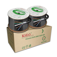 Cable Ethernet Kico en Caja, Cable de Red para Exteriores Cat6 UTP con Exterior de Cobre CCA, Gran Stock Disponible, 305m