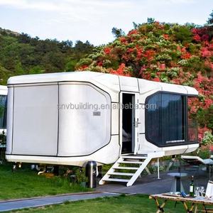 Maison capsule préfabriquée en acier moderne Smart Voice-Activated & App-Enabled for Modern Nomads Container Houses - Product Image 2