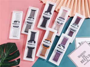 2 in 1 Set Nylon <strong>Watch</strong> Strap + Tempered Glass Face Case for <strong>Apple</strong> <strong>Watch</strong> Band <strong>Series</strong> 1 2 3 4 5 <strong>6</strong> 7 <strong>Size</strong> 38/40/41/42/44/45/49mm - Product Image 6