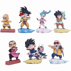7 pièces/ensemble Anime Son Goku <span class=keywords><strong>Vegeta</strong></span> Broly <span class=keywords><strong>Majin</strong></span> Buu <span class=keywords><strong>DBZ</strong></span> Dragon PVC figurine - Product Image 2